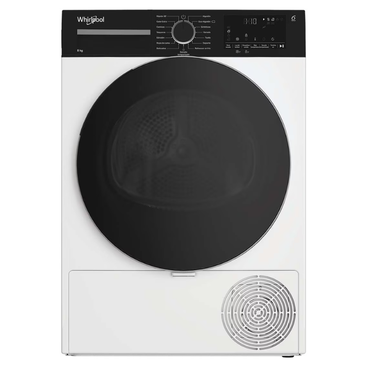 Whirlpool CWSD83MWBSES 8 kg Wäschetrockner Klasse D