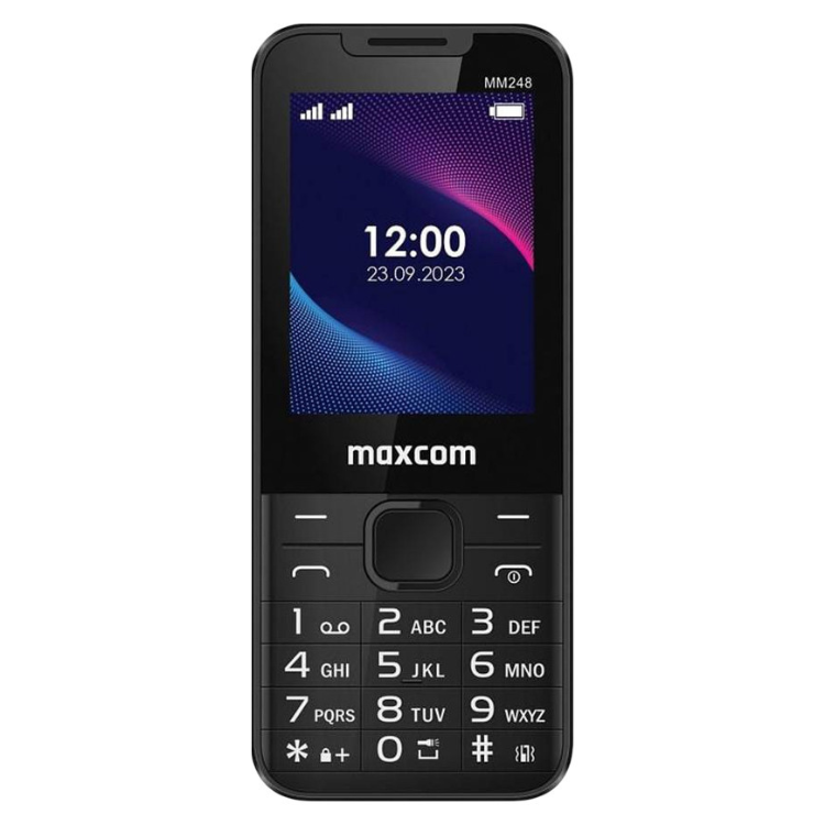 Telemóvel Maxcom MM248 Dual Sim Preto