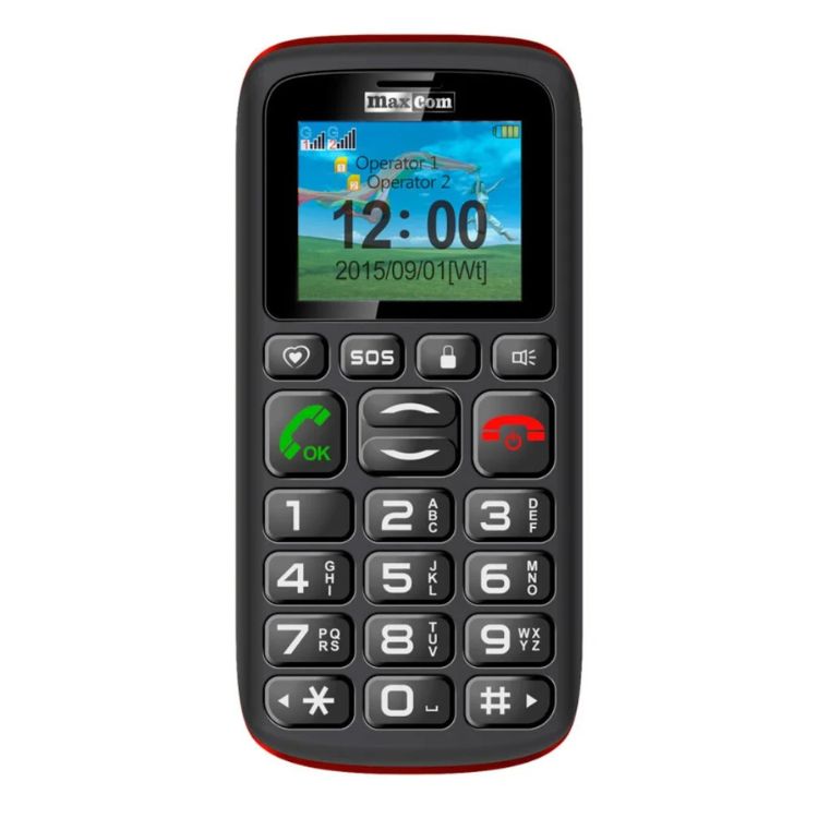 Telemóvel Maxcom Senior MM428L Dual Sim Preto