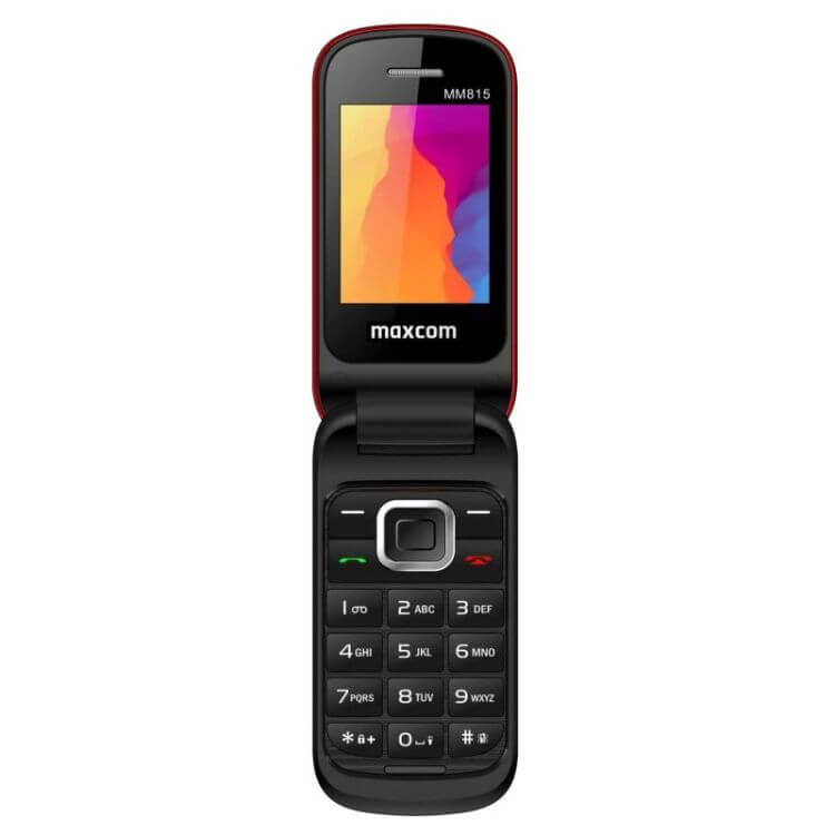 Telemóvel Maxcom Senior MM815L Dual Sim Vermelho