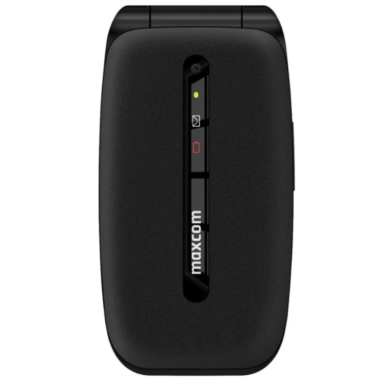Telemóvel Maxcom MM828L preto, formato flip, 4G VoLTE, marca Maxcom.