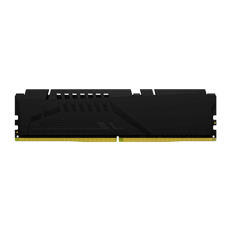 Kingston Fury Beast RAM module, black, DDR5, gold contacts.