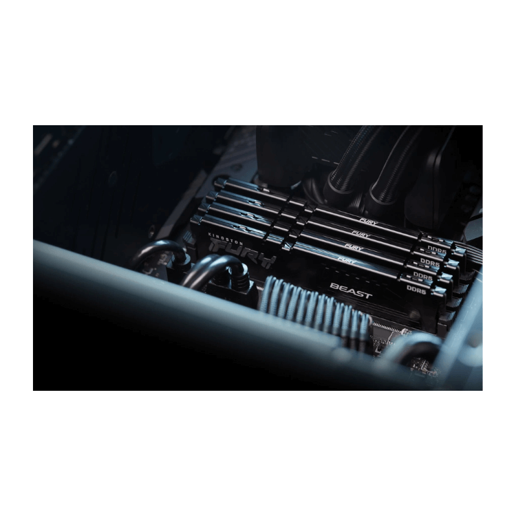 Kingston Fury Beast 32GB DDR5 5200Mhz RAM, 2x16GB, black