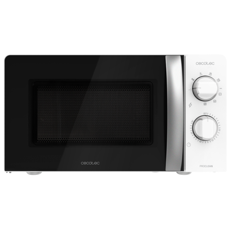 Cecotec Proclean 2110 microwave, black and white, 20L, 700W.
