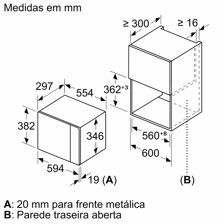 Microondas de Encastre Balay 3CG5172N2 c/Grill 20L 800W