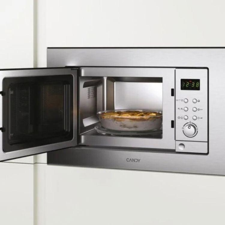 Microondas de Encastre Candy CMGI201EX c/ Grill 20L 800W Inox