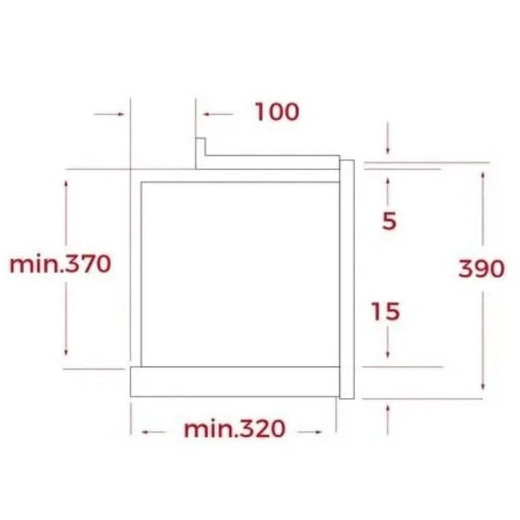 Microondas de Encastre Teka NEO MS6220BILSS 22L 850W