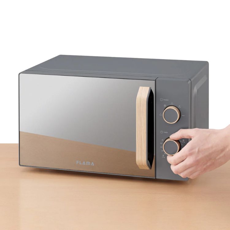 Microondas Flama 1832FL 700W 20L Cinzento