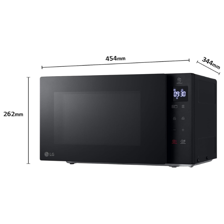 Microondas LG MH6032GAS 700W 20L Preto