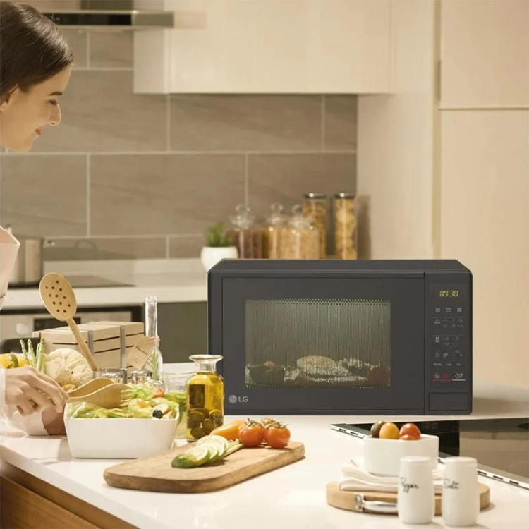 LG MH 6042D Grill Mikrowelle 700W 20L Schwarz