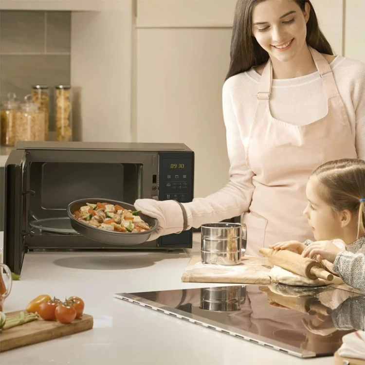 LG MH 6042D Grill Mikrowelle 700W 20L Schwarz