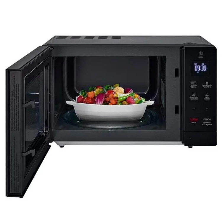 Microondas LG MH7032JAS c/Grill 900W 30L Preto