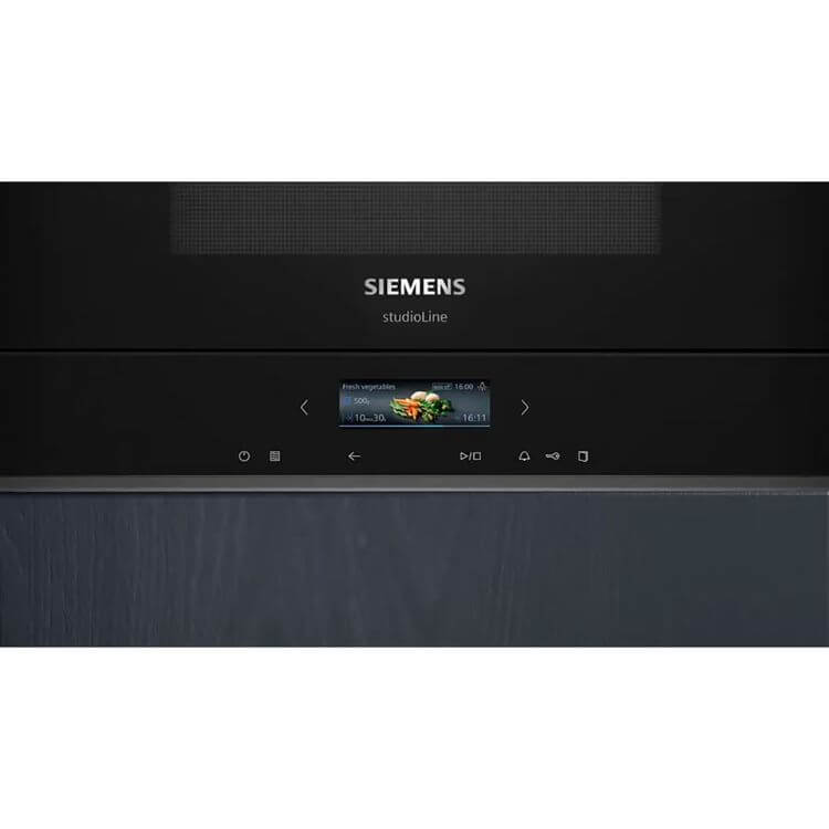 Microondas de Encastre Siemens BF722R1B1 21L 900W Preto