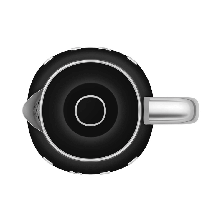 Mini-Wasserkocher Smeg 50 Style 0,8 l, schwarz