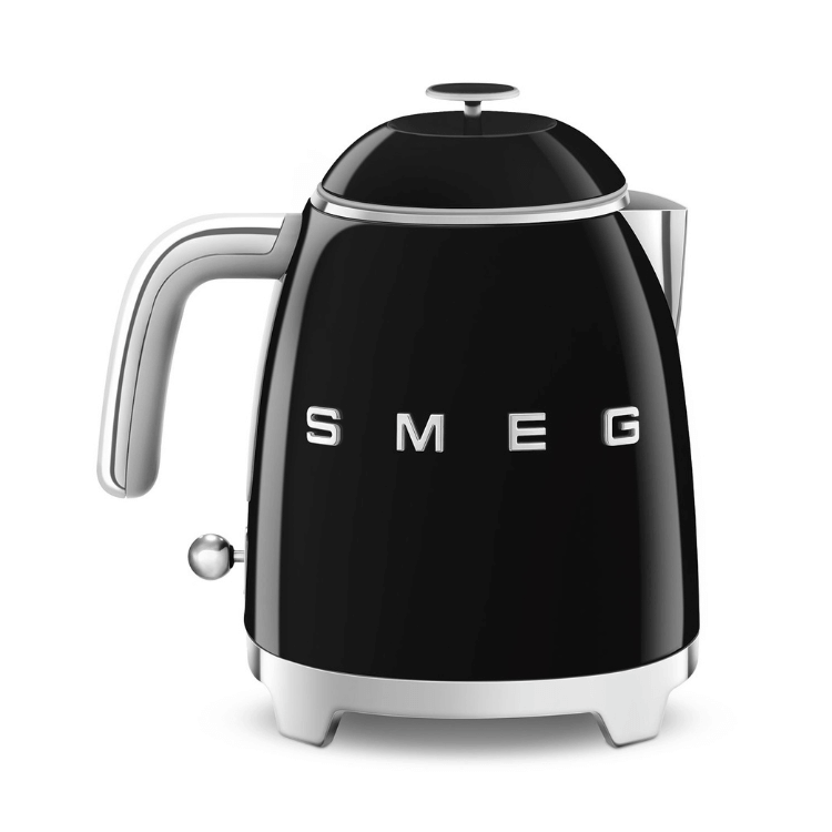 Mini-Wasserkocher Smeg 50 Style 0,8 l, schwarz