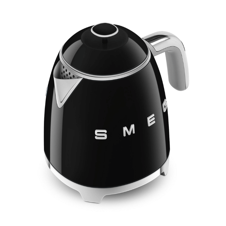 Mini-Wasserkocher Smeg 50 Style 0,8 l, schwarz
