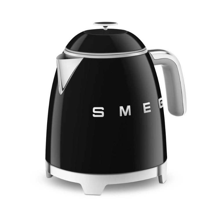 Mini-Wasserkocher Smeg 50 Style 0,8 l, schwarz