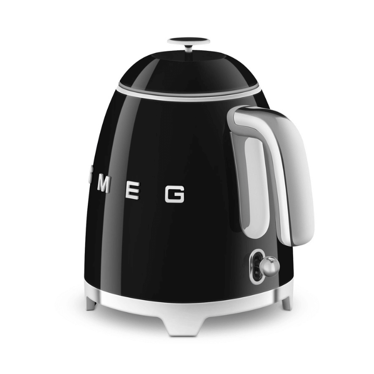Mini-Wasserkocher Smeg 50 Style 0,8 l, schwarz