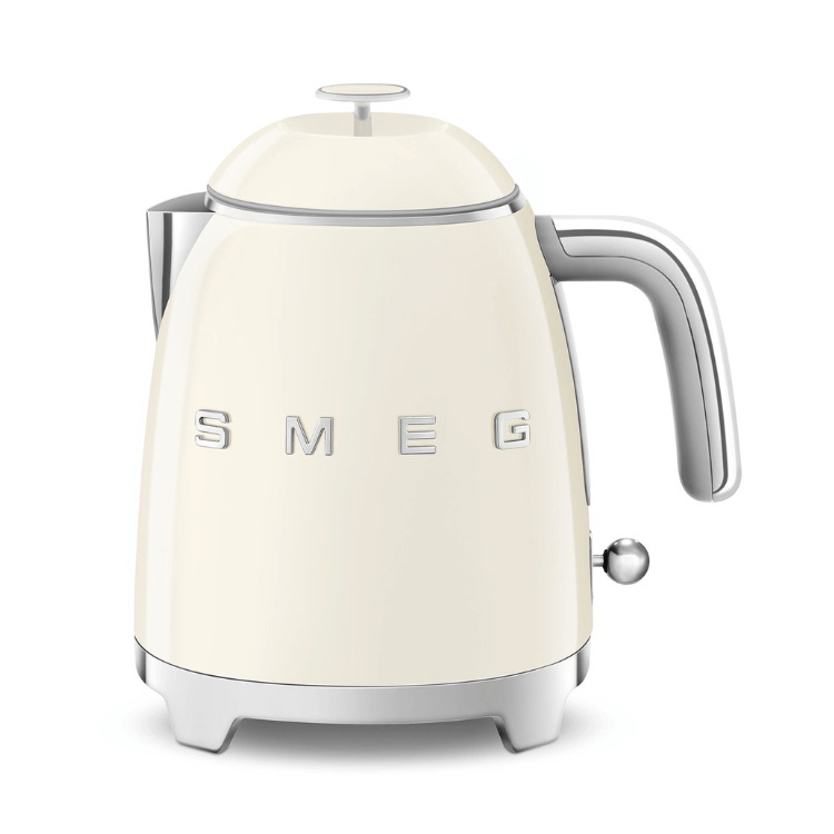 Mini Chaleira Elétrica Smeg Anni 50 0,8L Creme