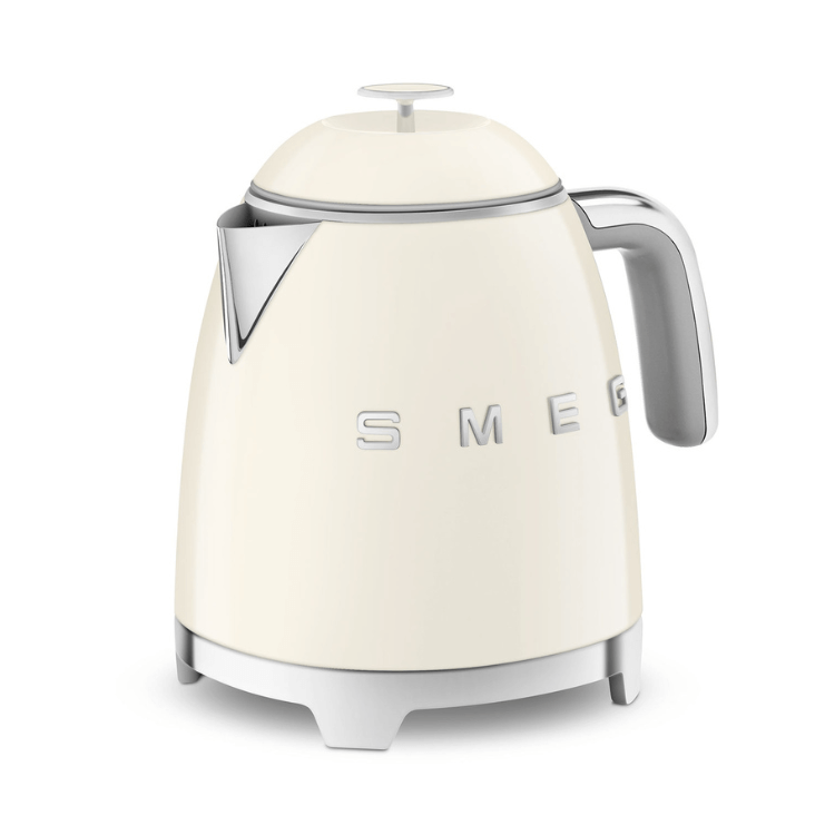 Mini Chaleira Elétrica Smeg Anni 50 0,8L Creme