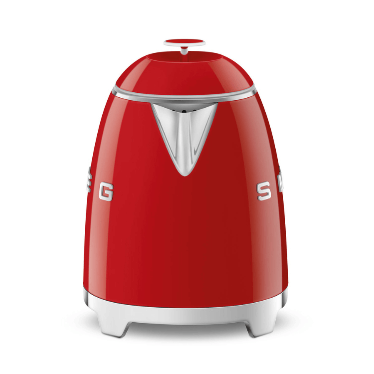SMEG Mini-Wasserkocher im 50er-Jahre-Stil 0,8L Rot