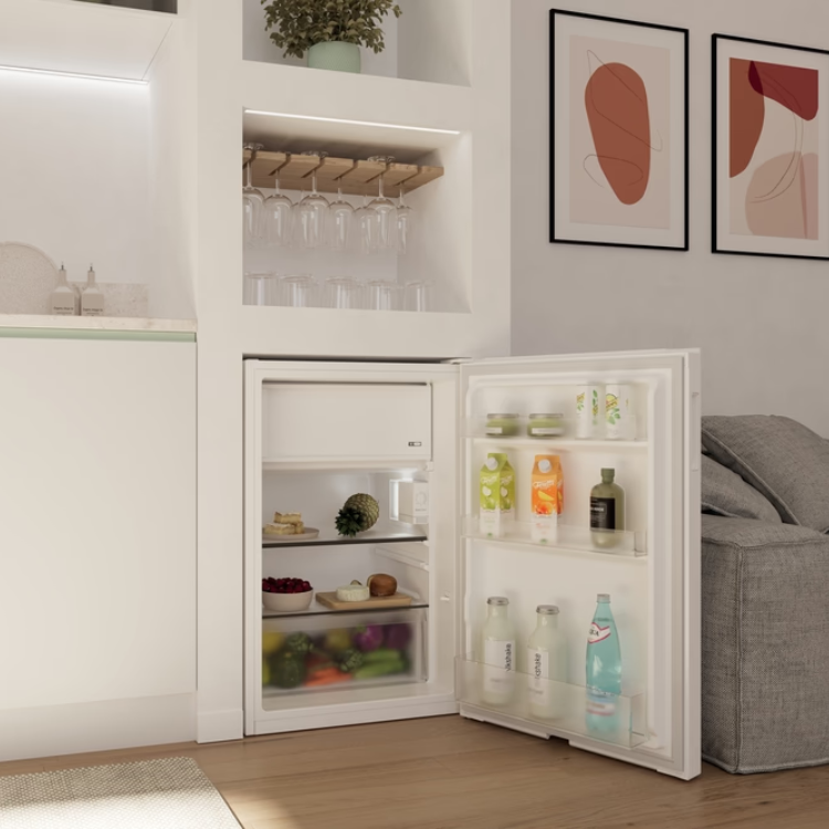 Mini Frigorífico Candy CNOQ2S58EW 114L Branco