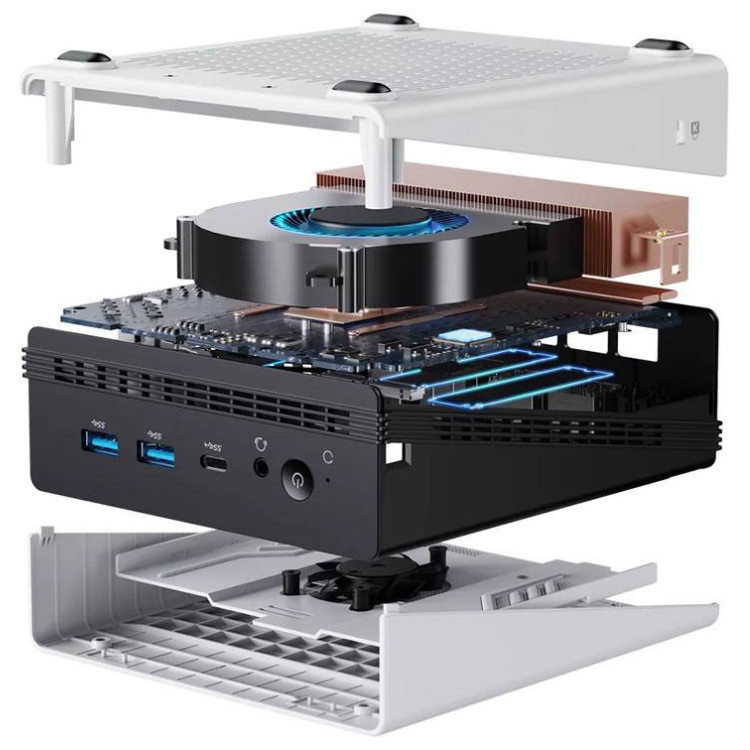 Mini-Pc Chuwi Ubox R5-6600H 16Gb/512Gb Wifi6 W11Pro