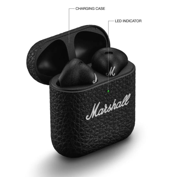 Auriculares Bluetooth Marshall Minor IV TWS Preto