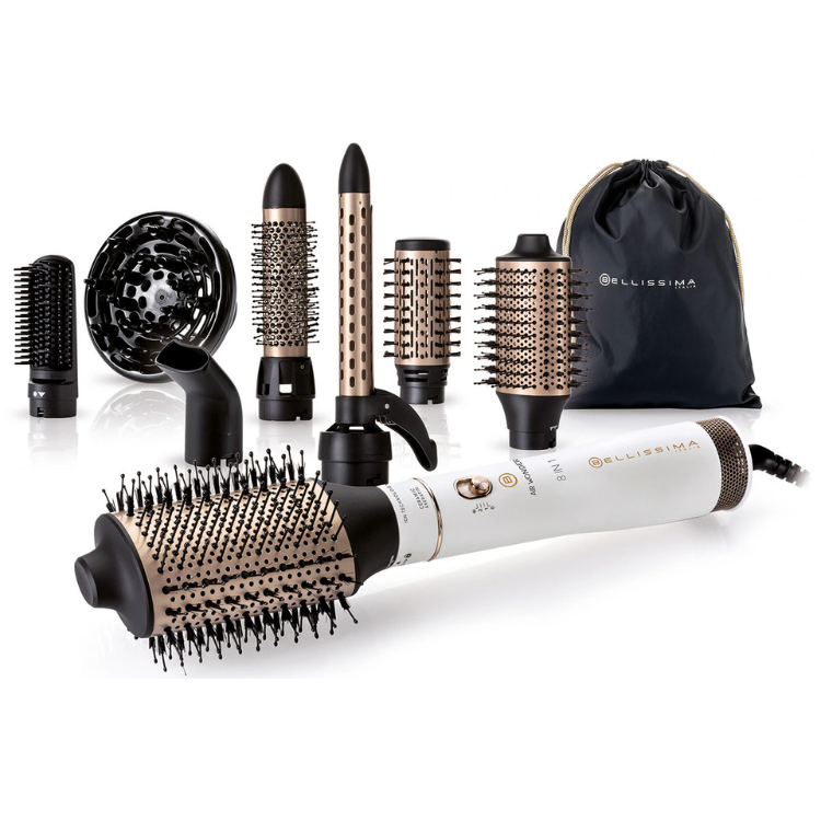 Modelador de Cabelo Belissima Imetec Air Wonder 1000W Branco