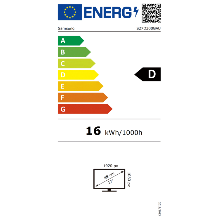 Monitor Samsung Essential S3 27" IPS FHD 100Hz