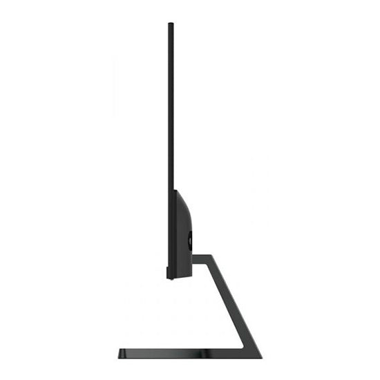 Monitor Xiaomi Mi 1C IPS FHD 23.8" preto visto de lado.