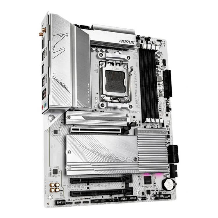 Motherboard ATX Gigabyte B650 Elite AX Ice Wi-Fi 6 AM5 DDR5