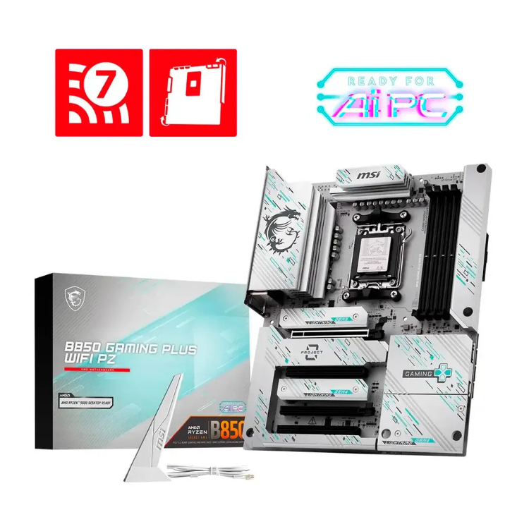 Mainboard MSI B850 Gaming Plus Wi-Fi PZ AM5