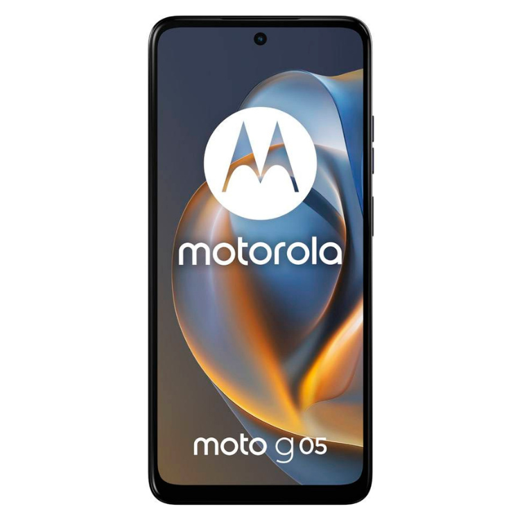 Smartphone Motorola Moto G05 azul, 4GB/128GB, Dual Sim, ecrã ligado.