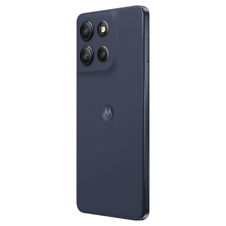 Motorola G86 5G, azul, 8GB/256GB, Dual Sim, quatro câmeras traseiras.
