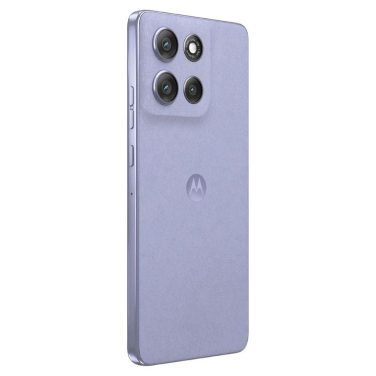 Motorola G86 5G, 8GB/256GB, Dual Sim, cor roxa, quatro câmeras traseiras.