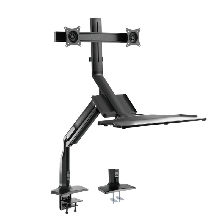Tischhalterung 2 Monitore NapoFix 17-27'' SW6200