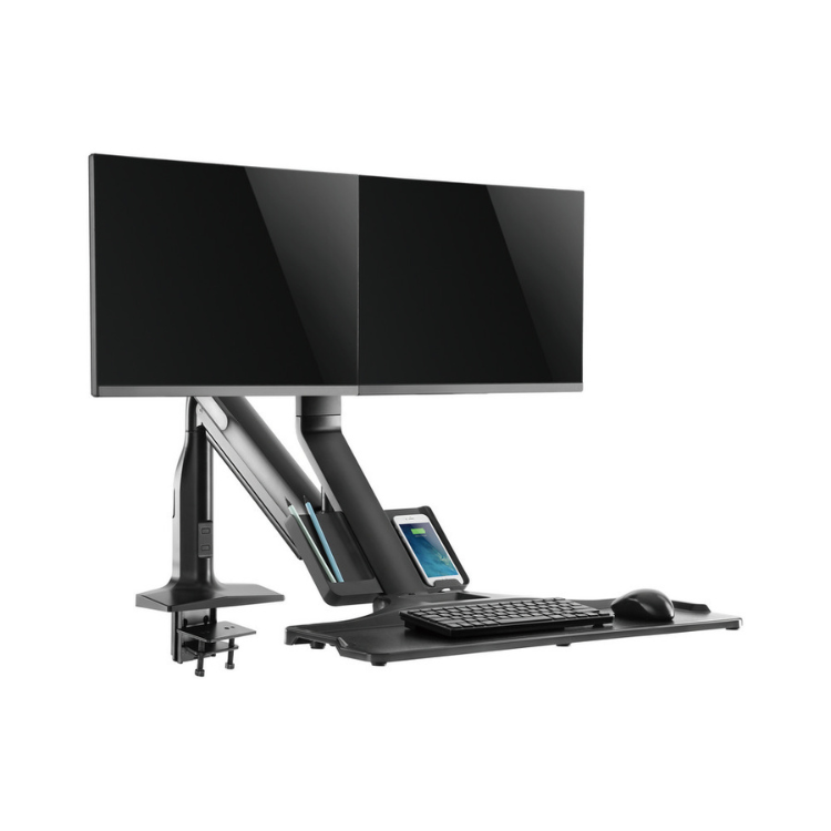 Tischhalterung 2 Monitore NapoFix 17-27'' SW6200