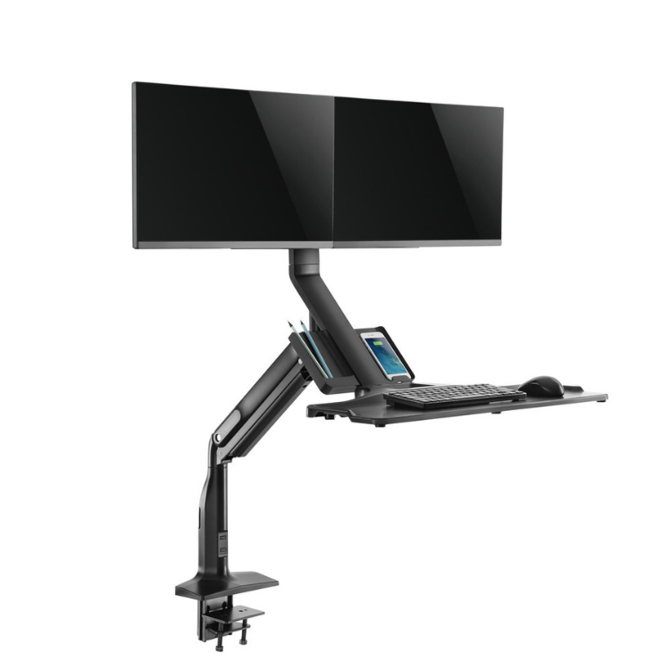Tischhalterung 2 Monitore NapoFix 17-27'' SW6200
