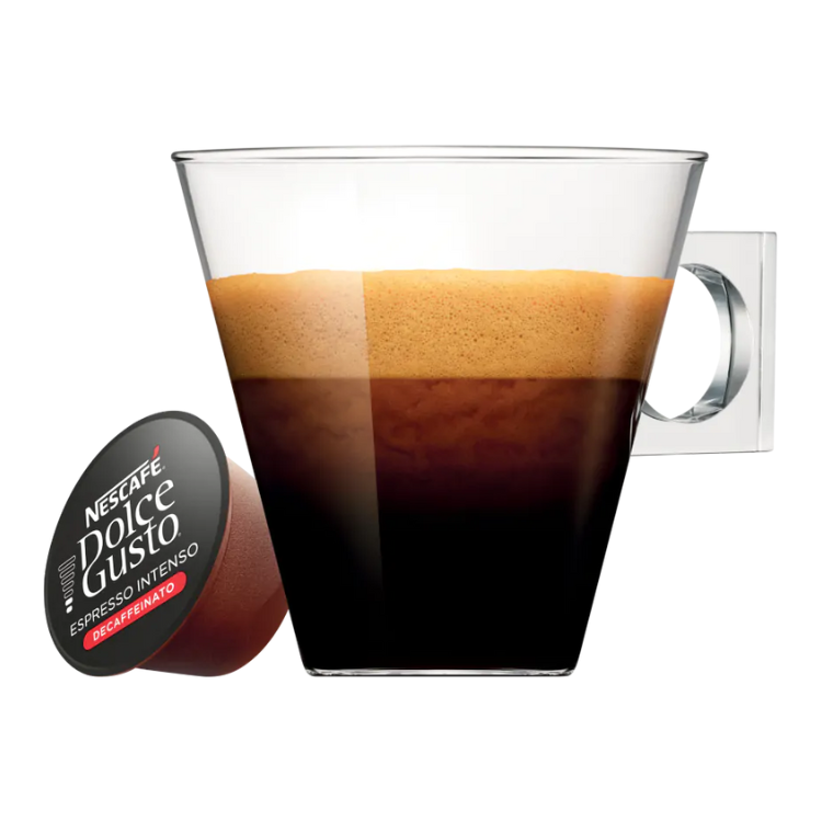 Café Nescafé Dolce Gusto Espresso Intenso Descafeinado 16 Cápsulas