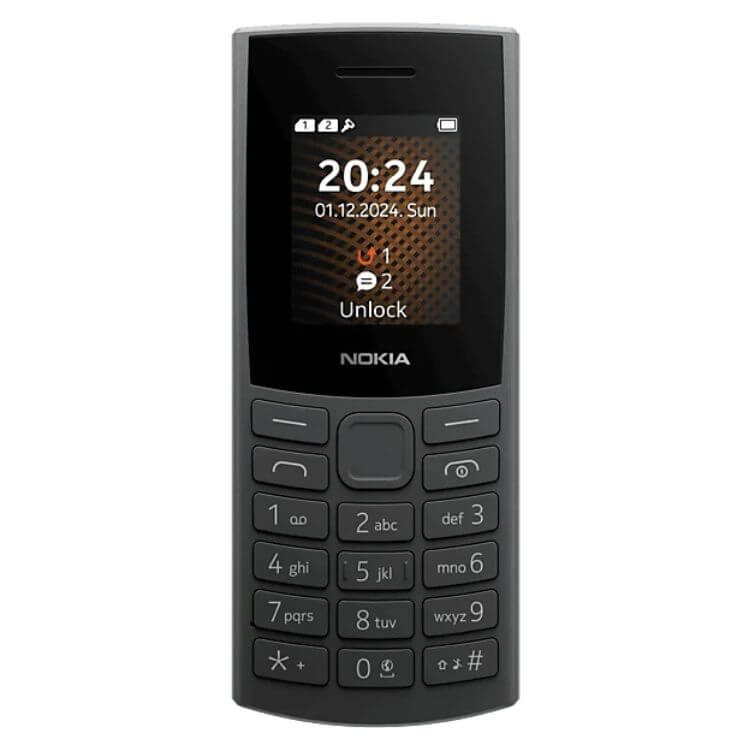 Nokia 105 2025 Charcoal