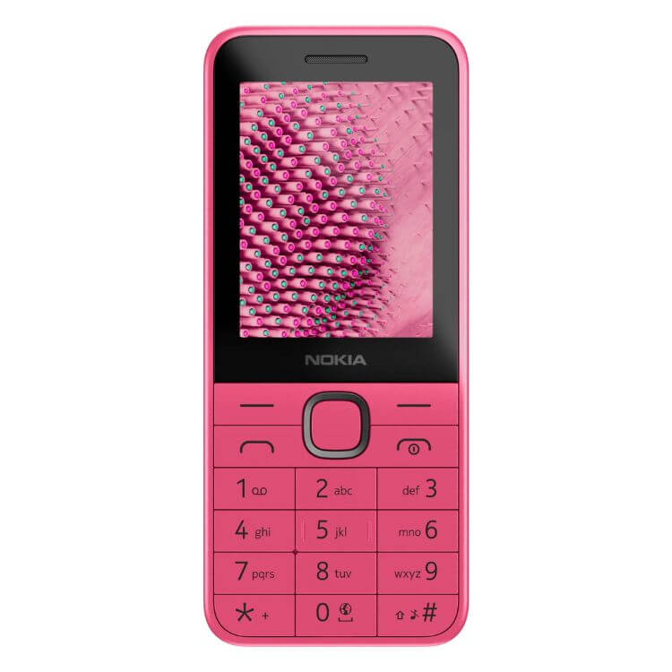 Telemóvel Nokia 225 2024 Dual Sim Rosa