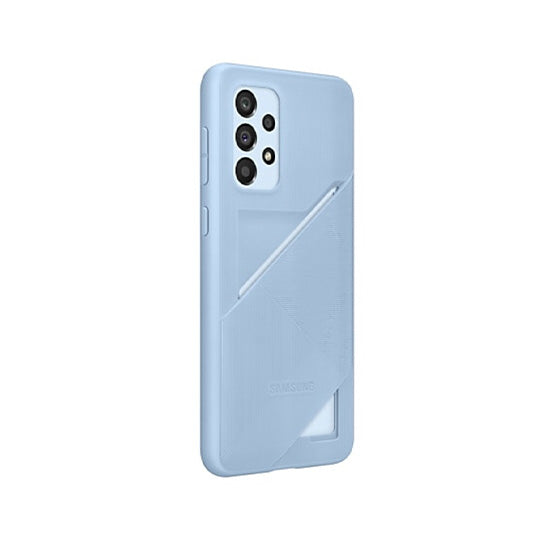 Capa Samsung Galaxy A33 5G Bolso com Cartões Azul