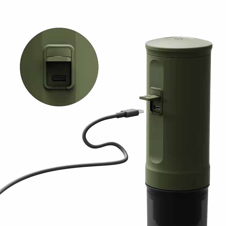 Máquina de Café Portátil Outin Expresso Nespresso Verde