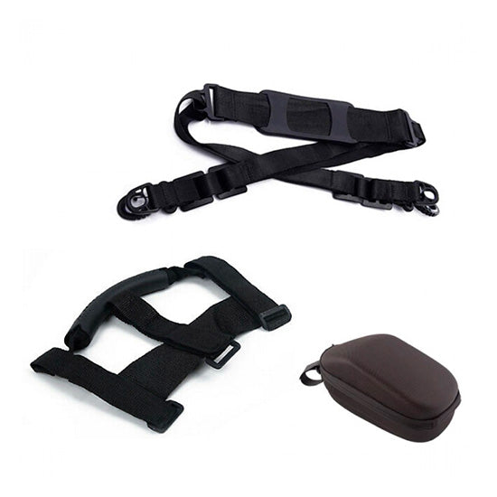 Pack 3 Acessórios Urbanglide Alça | Pega | Bolsa Preto