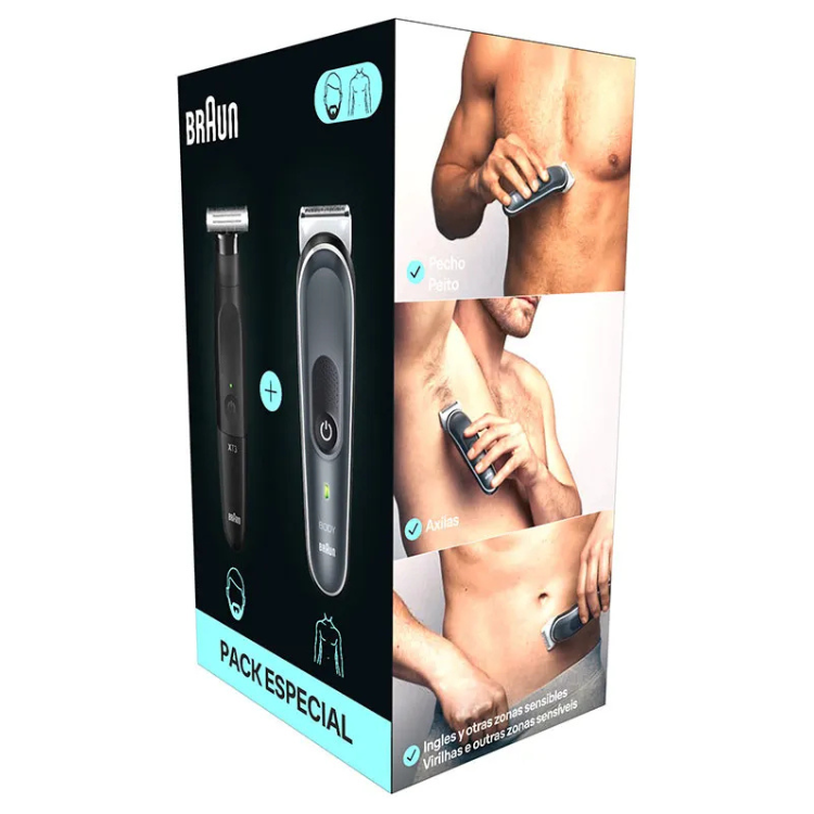Braun Rasierer XT3100 + Braun Bodygroomer Series 5 BG5360