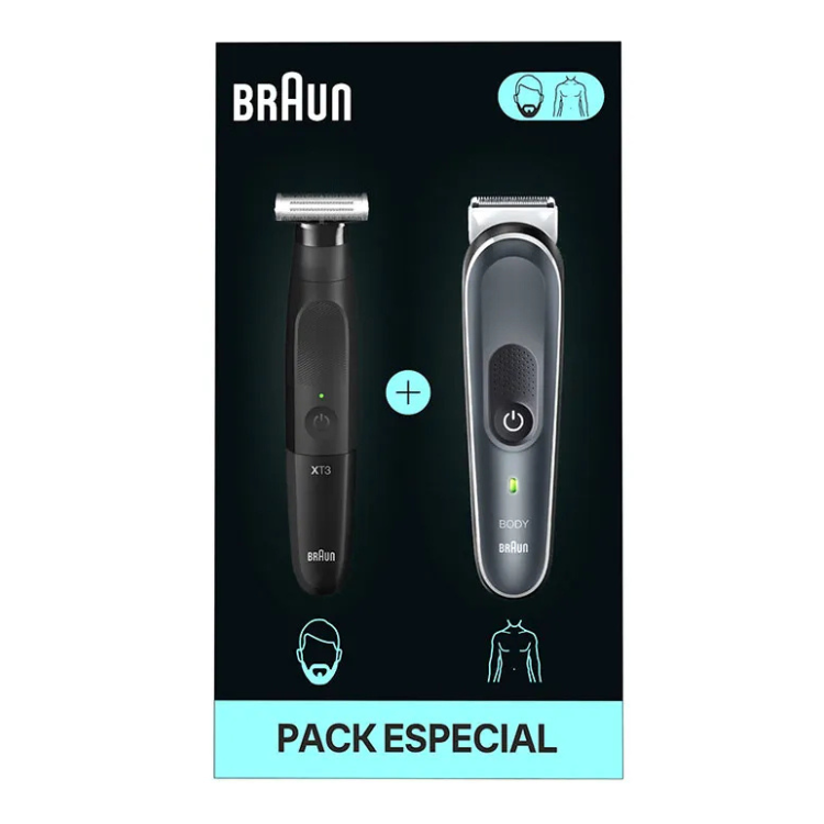 Braun Rasierer XT3100 + Braun Bodygroomer Series 5 BG5360