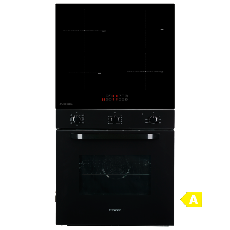 Pack Jocel JPK4EI200365 Forno Elétrico 70L + Placa de Indução 4 Zonas 60cm