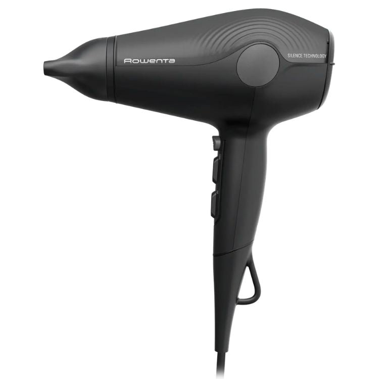Rowenta CV6430F0 + CF322LF0 Haartrockner- und Glätteisen-Set, Ionen-Keratin & Glow, Schwarz