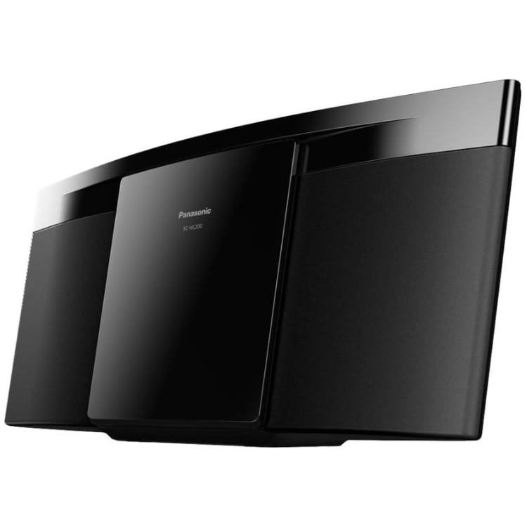 Aparelhagem Micro Hi-Fi Panasonic SCHC200EGK 20W BT Preto